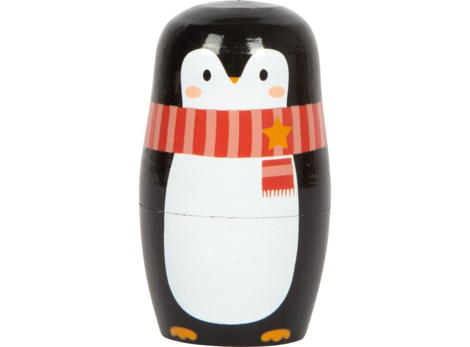 small foot Matrjoška Vánoční edice