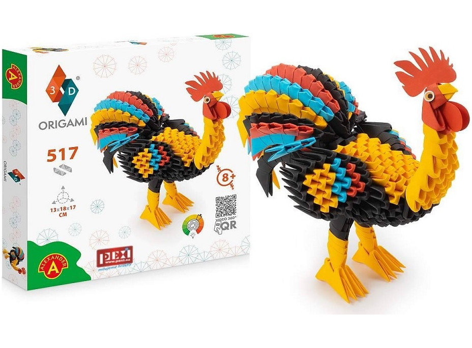 Pexi Origami 3D - Kohout