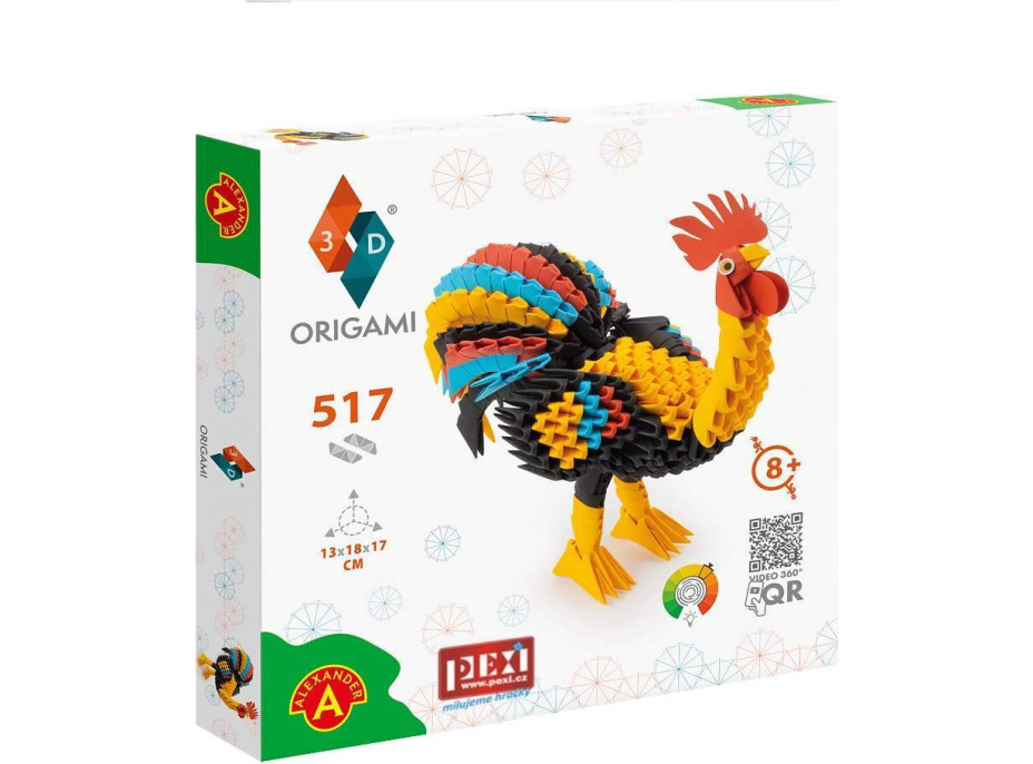 Pexi Origami 3D - Kohout