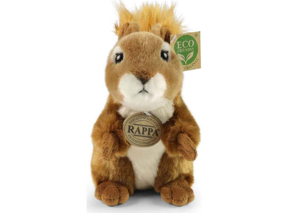 Rappa Plyšová veverka 20 cm ECO-FRIENDLY