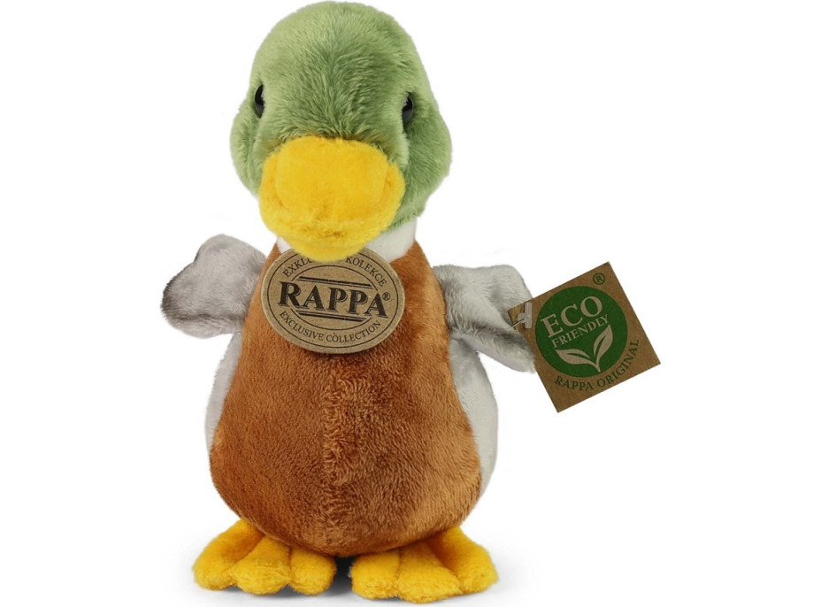 Rappa Plyšová kachna divoká 22 cm ECO-FRIENDLY
