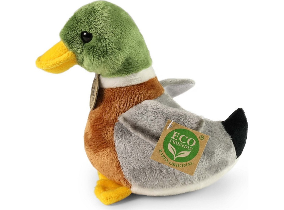 Rappa Plyšová kachna divoká 22 cm ECO-FRIENDLY