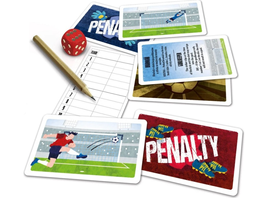 Dino Hrací karty Penalty