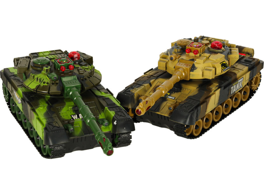RC válečná tanková souprava 9993 2,4GHz