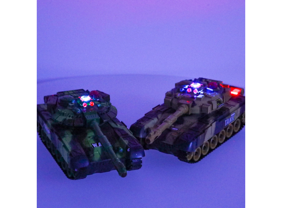 RC válečná tanková souprava 9993 2,4GHz
