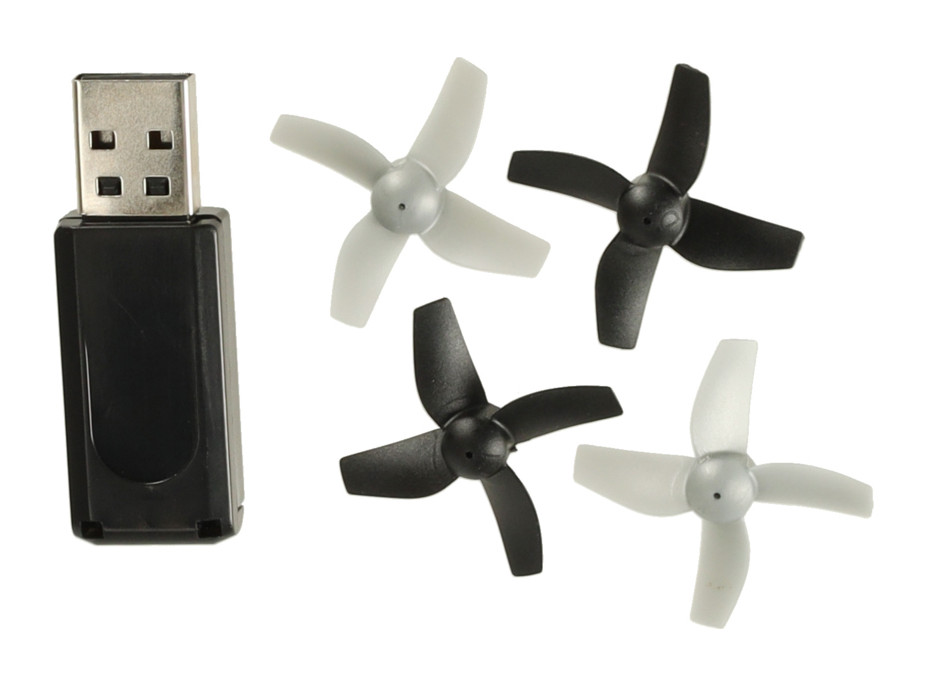 JJRC H36 mini 2,4GHz 4CH 6osý RC dron černý