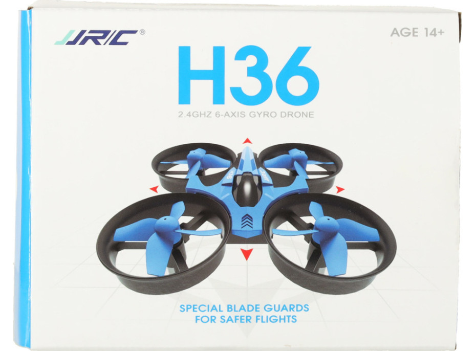 JJRC H36 mini 2,4GHz 4CH 6osý RC dron černý