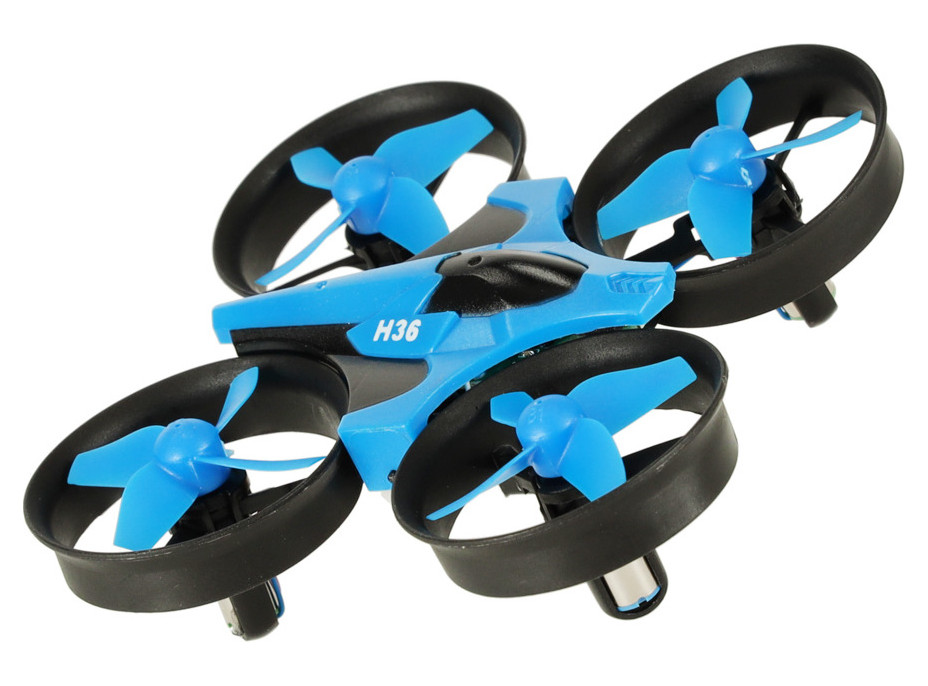 Dron RC JJRC H36 mini 2.4GHz 4CH 6 os - modrý