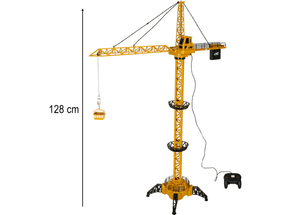 RC jeřáb s hákem 4CH 128cm