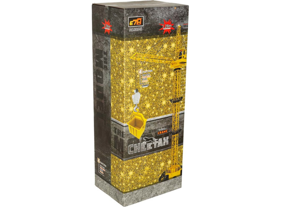 RC jeřáb s hákem 4CH 128cm