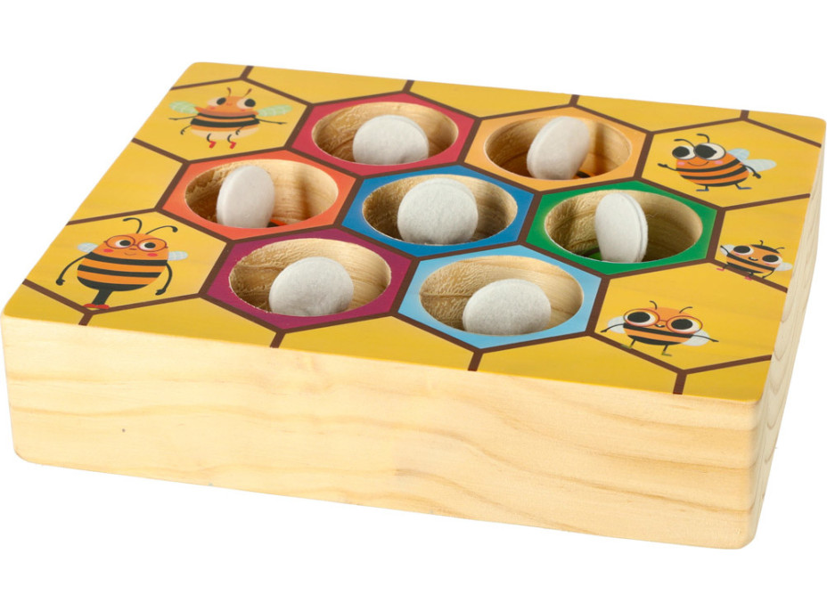 Vzdělávací Montessori hra - Včelí plástve