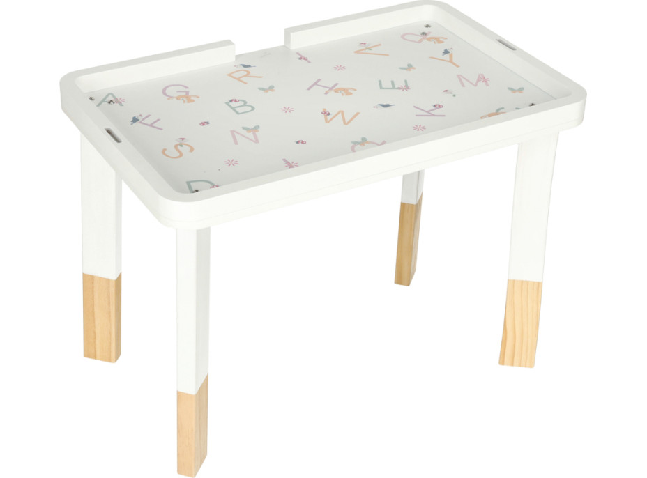Lulilo Montessori manipulační stolek LUDO - pastelový