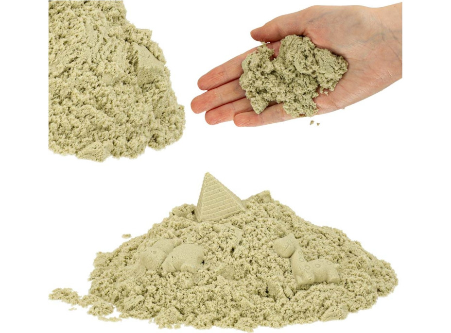 Kinetický písek 1kg v sáčku - přírodní béžový