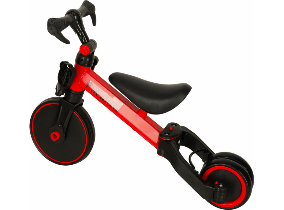 Trike Fix Mini tříkolka 3v1 s pedály - červená