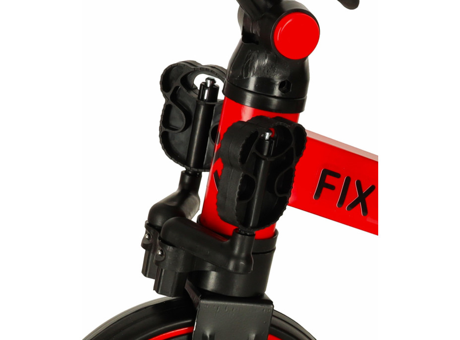 Trike Fix Mini tříkolka 3v1 s pedály - červená