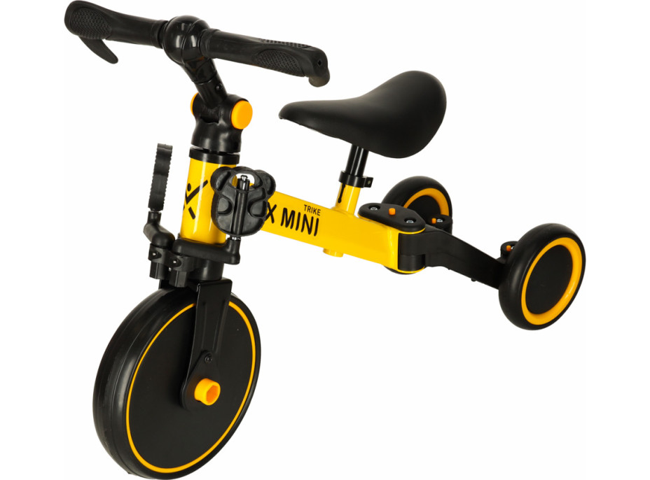 Trike Fix Mini tříkolka 3v1 s pedály - žlutá