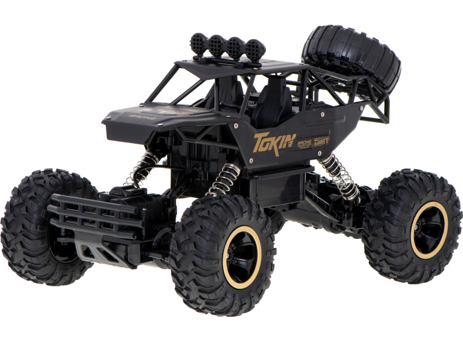 RC auto Rock Crawler 1:12 4WD METAL černá
