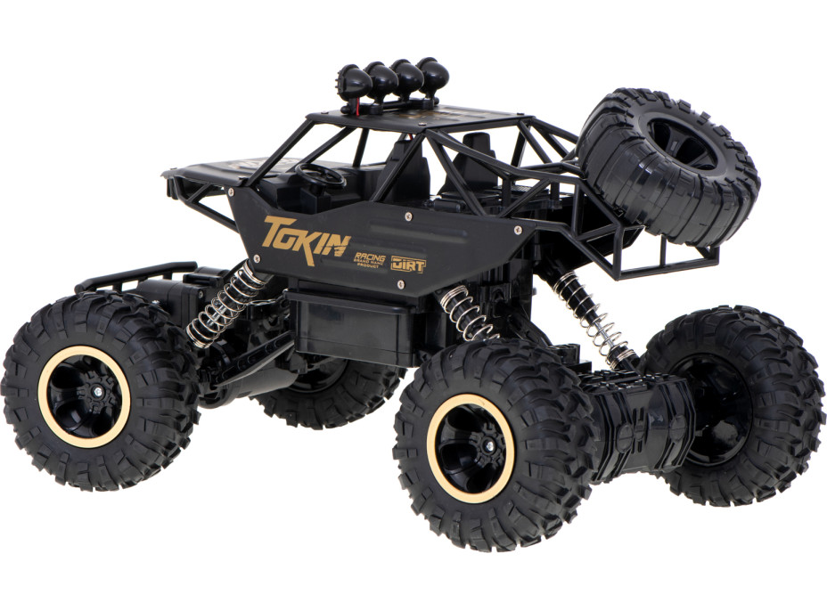 RC auto Rock Crawler 1:12 4WD METAL černá