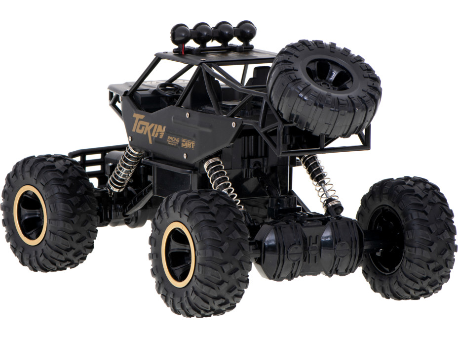 RC auto Rock Crawler 1:12 4WD METAL černá