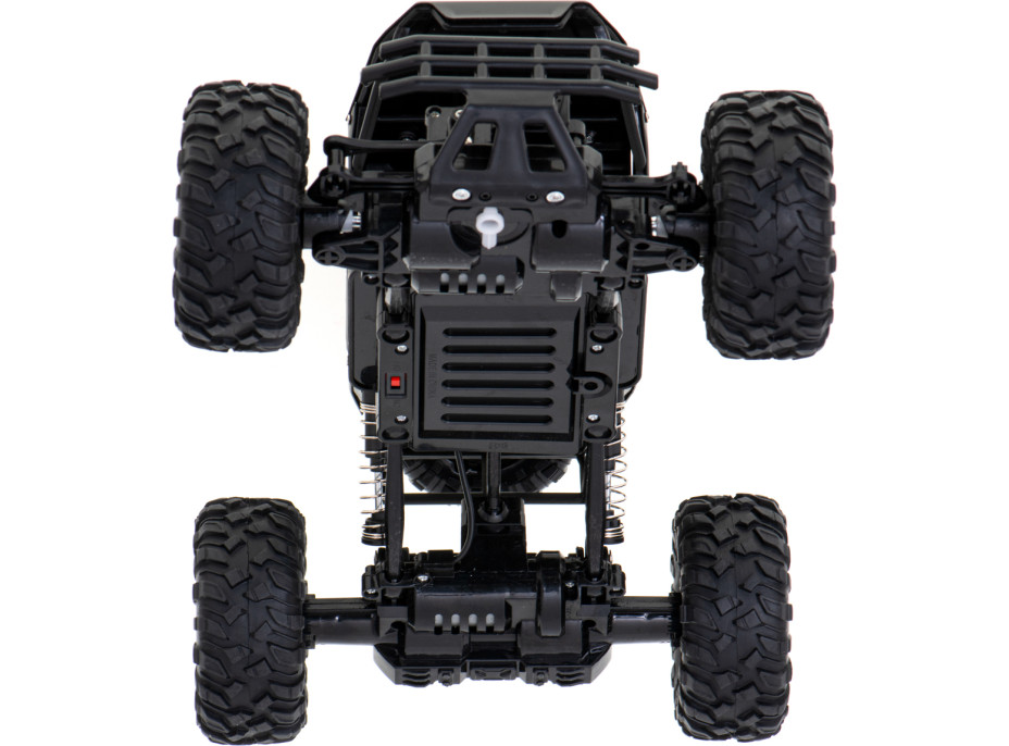 RC auto Rock Crawler 1:12 4WD METAL černá