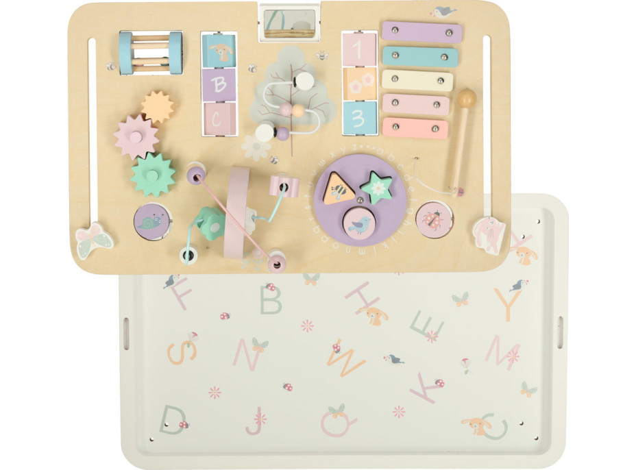 Lulilo Montessori manipulační stolek LUDO - pastelový