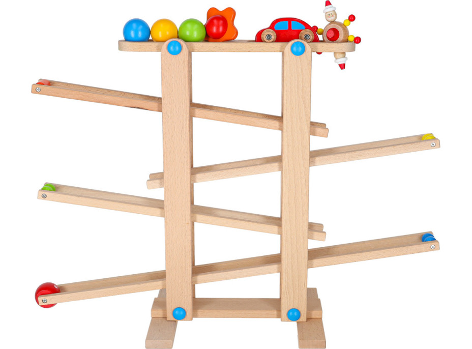 Dřevěná kuličková dráha Montessori XXL