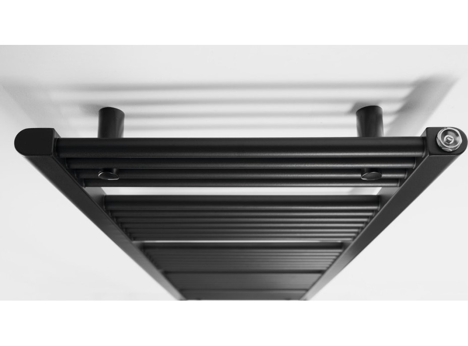 Aqualine DIRECT otopné těleso s bočním připojením 450x1680mm, černá mat ILR64B