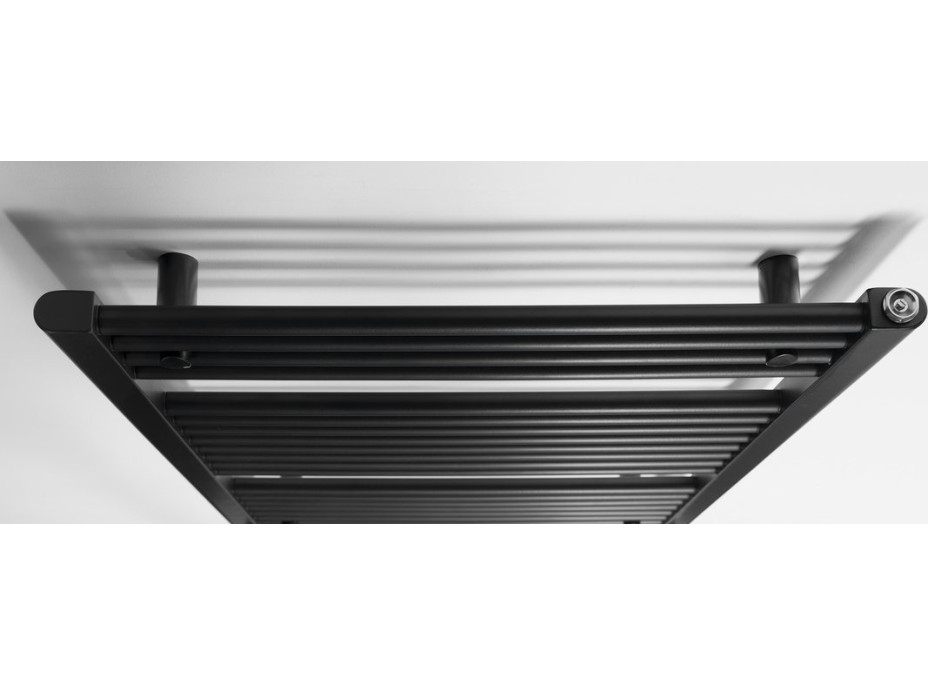 Aqualine DIRECT otopné těleso s bočním připojením 600x960mm, černá mat ILR96B
