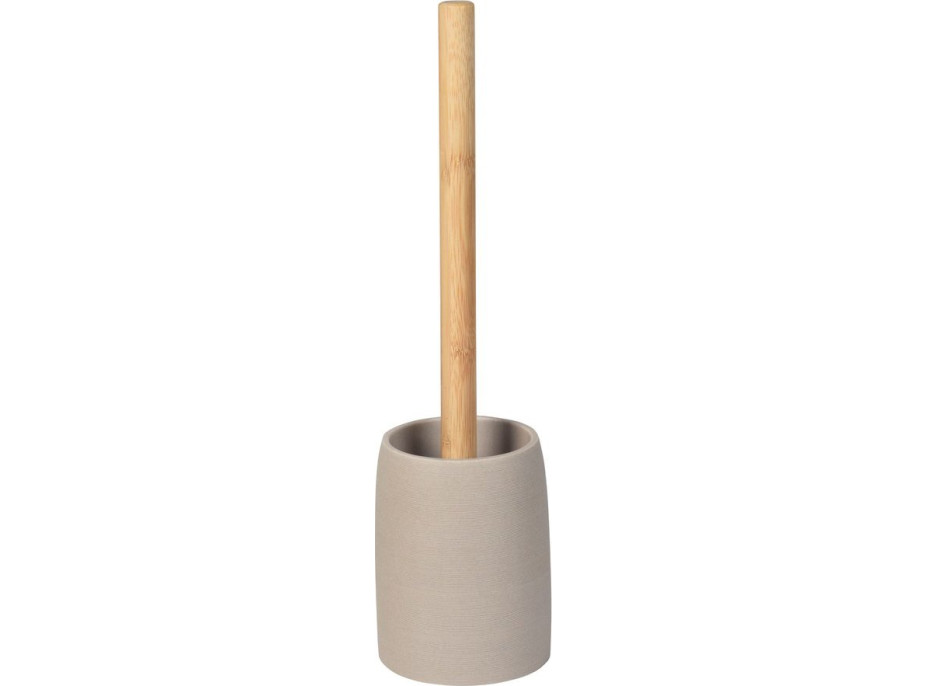 Sapho RIKO WC štětka na postavení, béžová/bambus 8578
