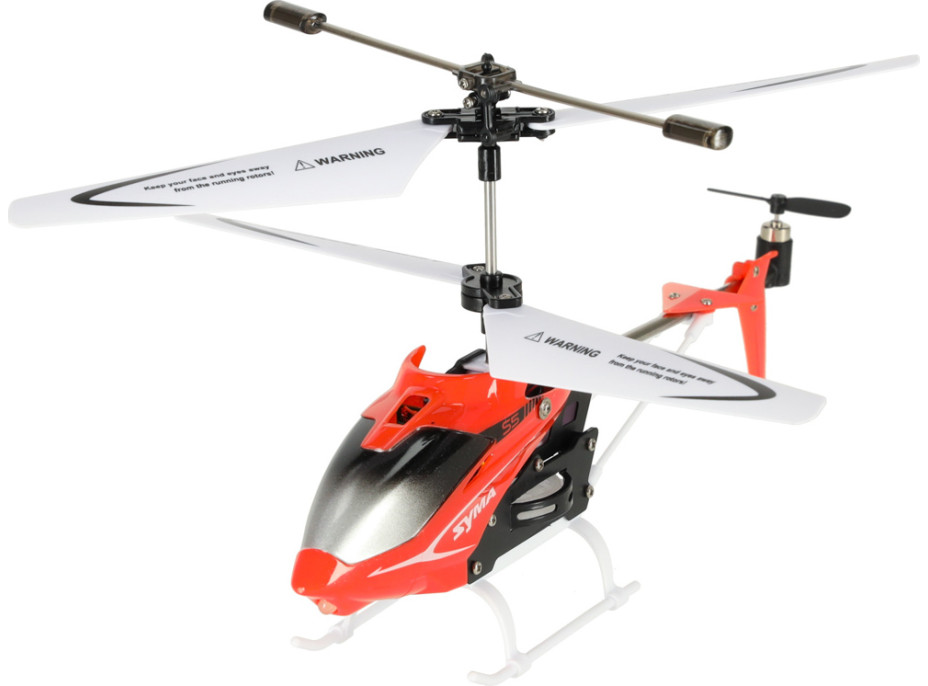 SYMA S5 RC vrtulník 3CH červený