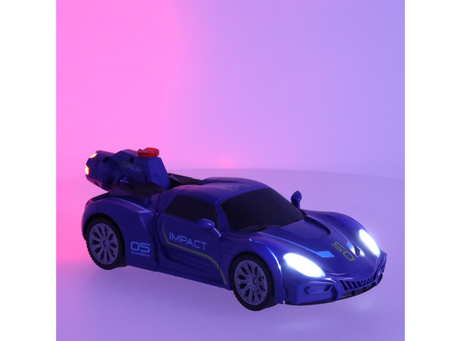 Transformer Revolt auto na dálkové ovládání - modré