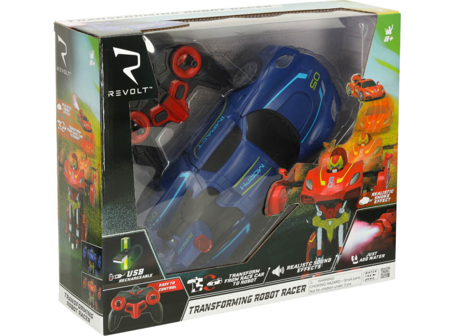 Transformer Revolt auto na dálkové ovládání - modré