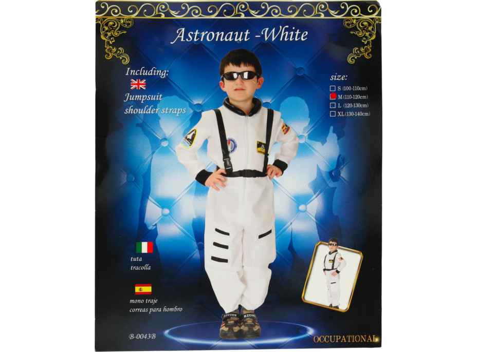 Karnevalový kostým Astronaut - velikost M