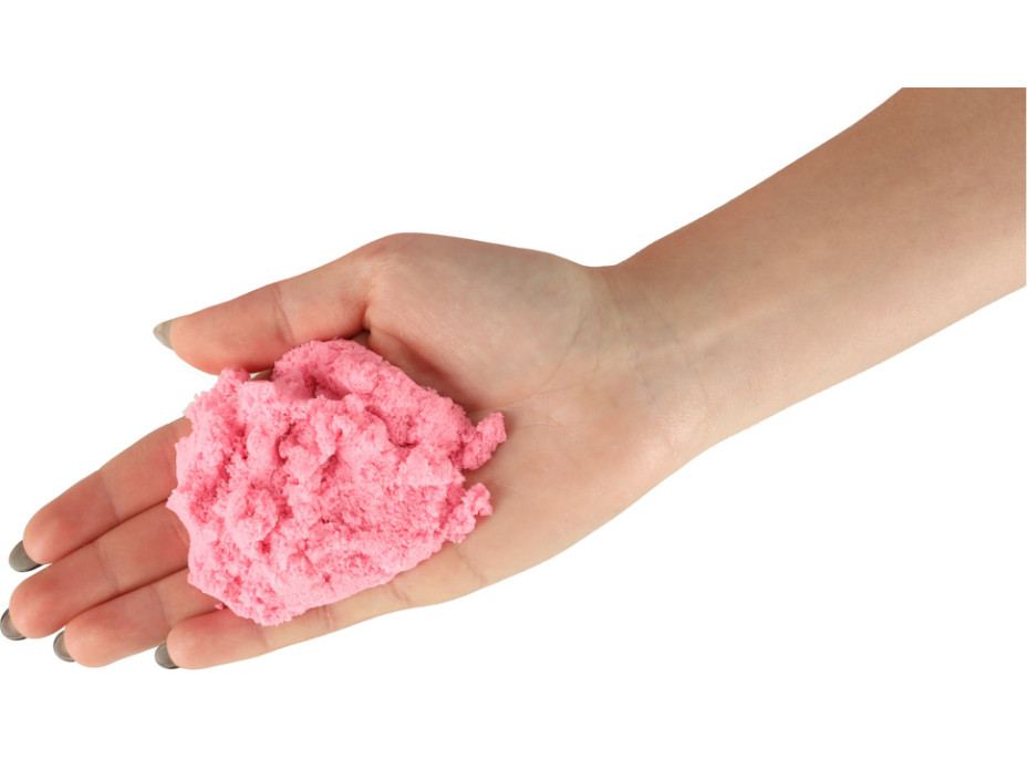 Kinetický písek 1 kg v sáčku - růžový