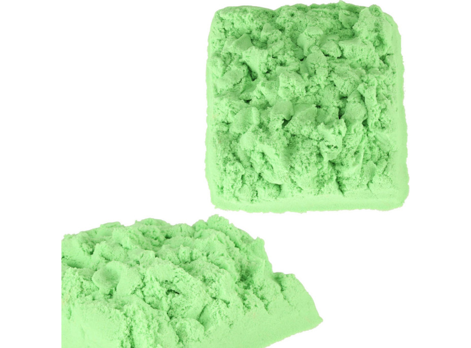Kinetický písek 1kg v sáčku - zelený
