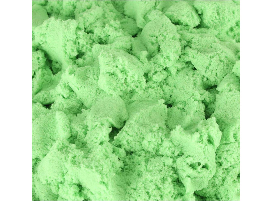 Kinetický písek 1kg v sáčku - zelený