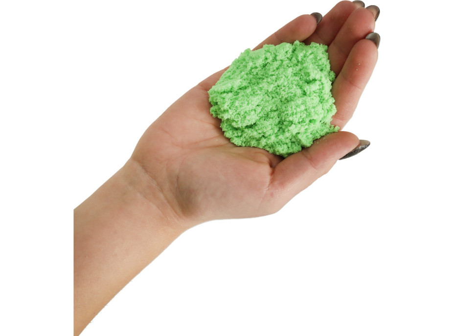 Kinetický písek 1kg v sáčku - zelený