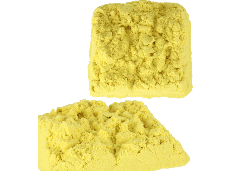 Kinetický písek 1 kg v sáčku - žlutý