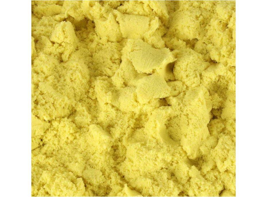 Kinetický písek 1 kg v sáčku - žlutý