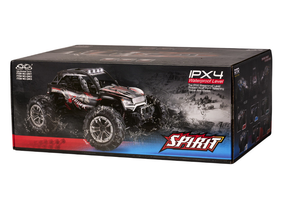 RC auto Q901 1:16 2.4G 4CH 52km/h červené