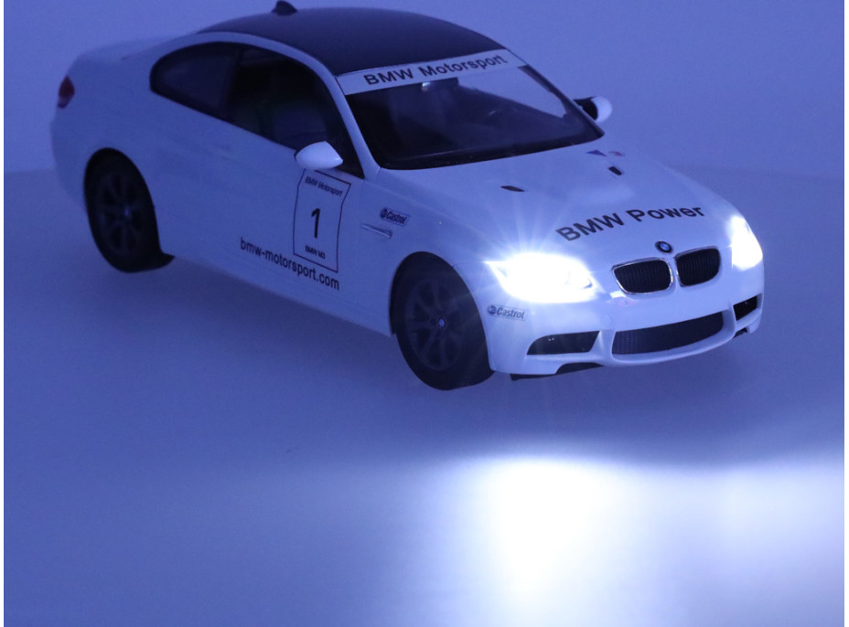 RC auto 1:14 BMW M3 bílé
