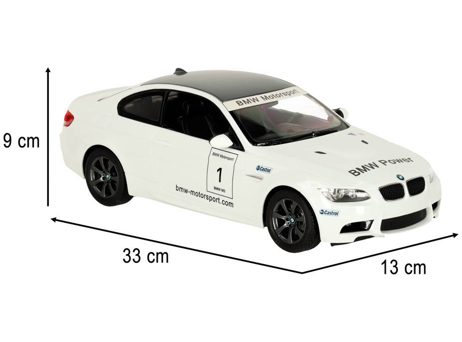 RC auto 1:14 BMW M3 bílé
