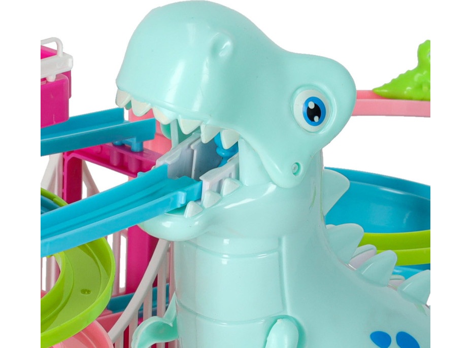 Závodní dráha Dinosaur se zvuky a světly