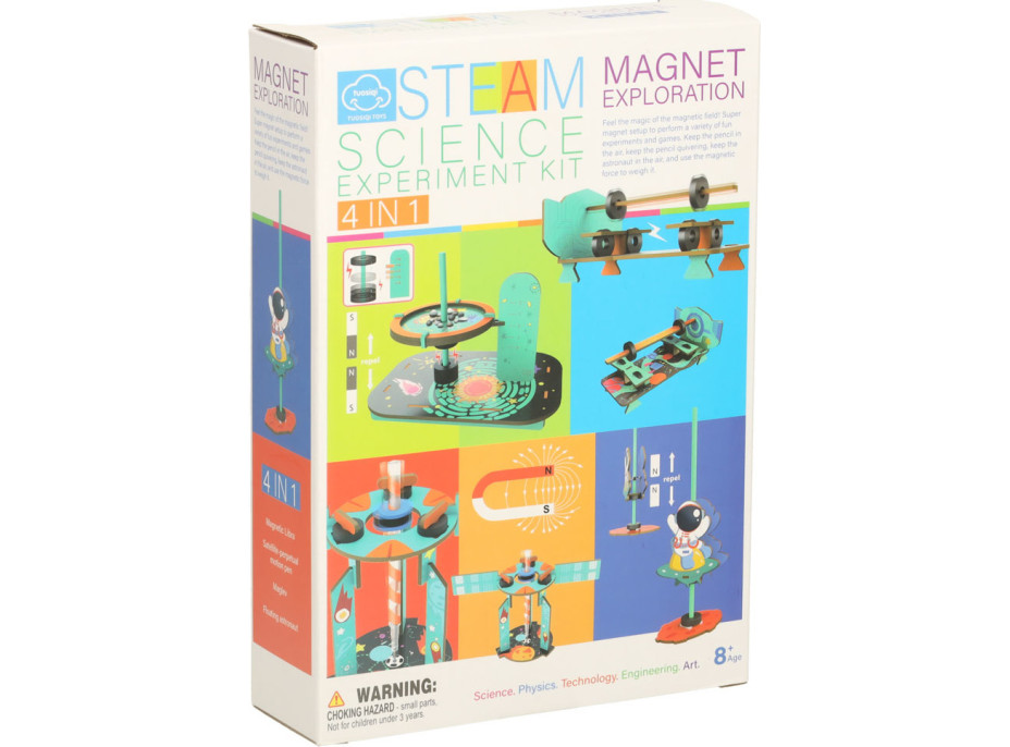 Sada pro vědecké experimenty Magnety 4v1