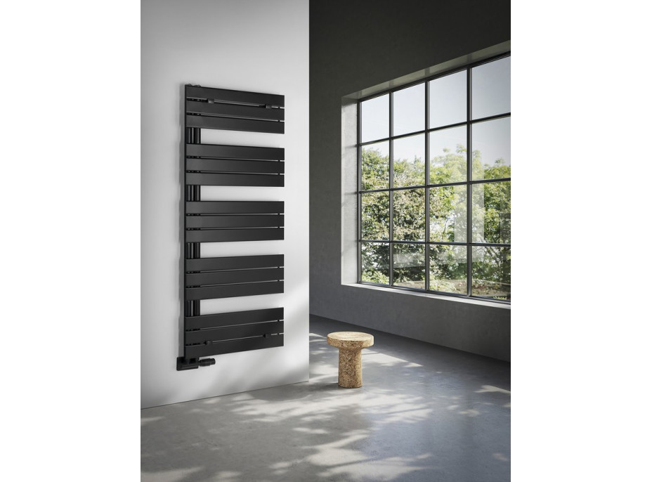 Aqualine MYTHOS otopné těleso 500x1430 m, černá mat LLM514B