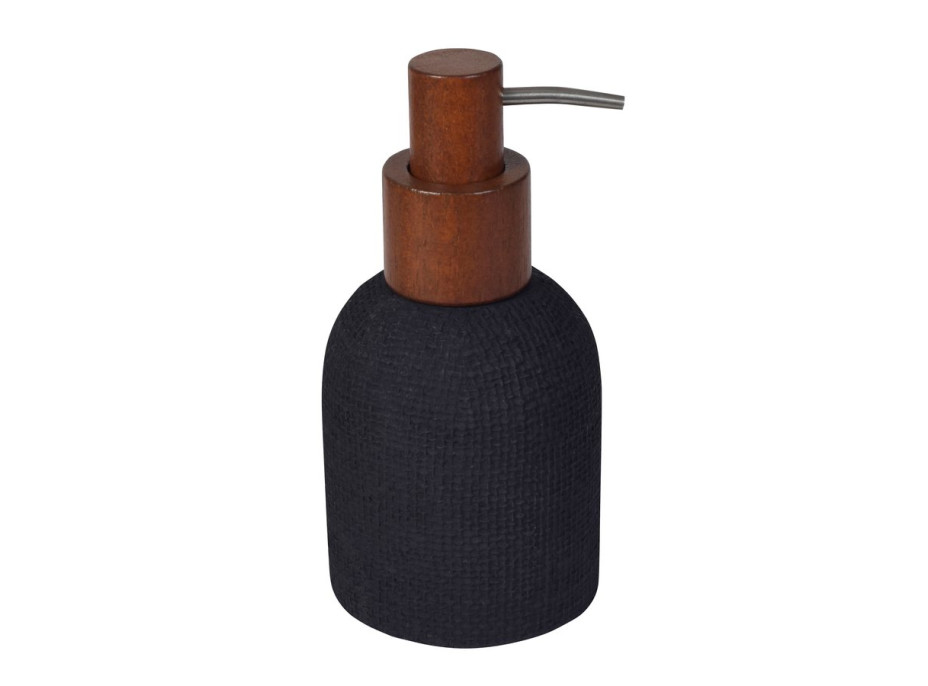 Sapho CRAFT dávkovač mýdla na postavení, acacia/černá 8570