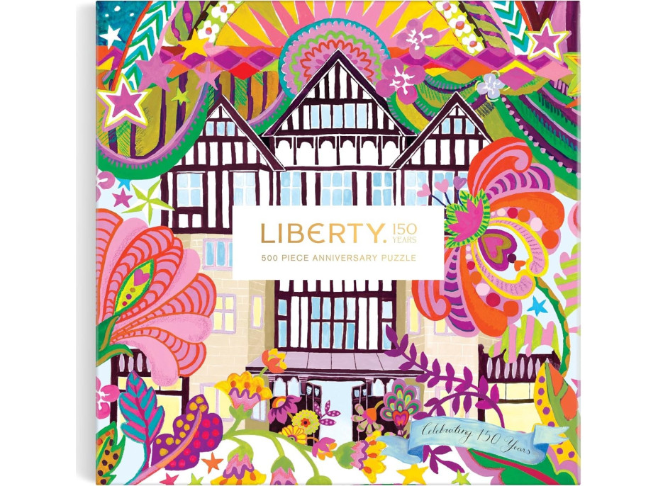 GALISON Oboustranné puzzle Liberty: 150. výročí 500 dílků