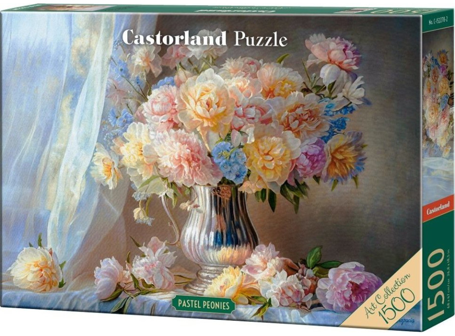 CASTORLAND Puzzle Art Collection: Pivoňky 1500 dílků
