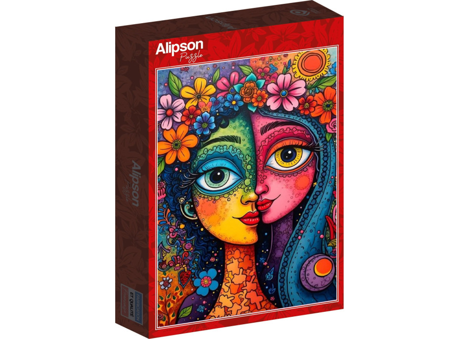ALIPSON Puzzle Barevné duo 1500 dílků