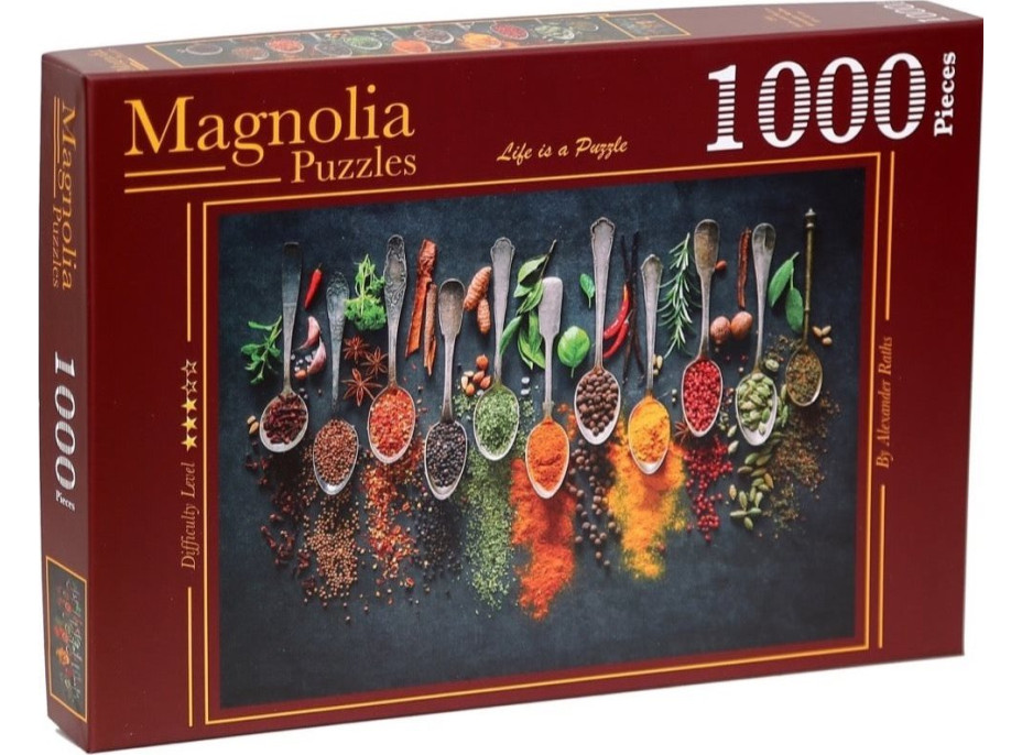 MAGNOLIA Puzzle Bylinky a koření 1000 dílků